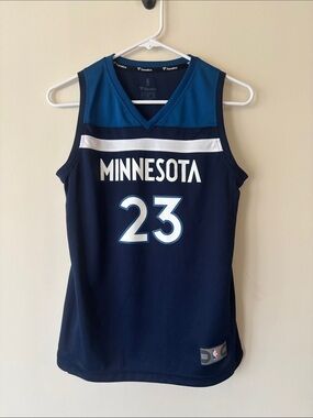 Fanatics Minnesota Timberwolves Jimmy Bulter Navy & Teal Basketball Jersey